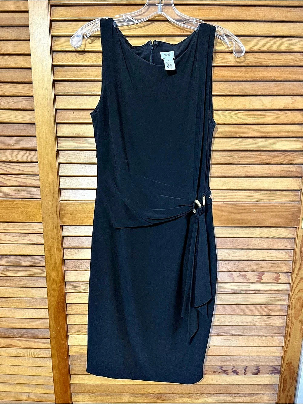 Cache’ Black Dress Size 12 Like New